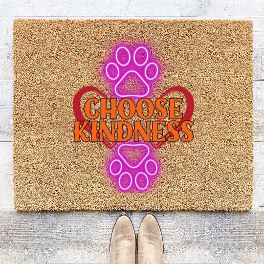 Choose Kindness Coir Doormats