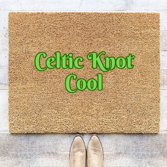Celtic Knot Cool Coir Doormats