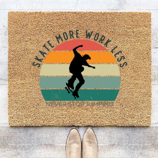 Skateboard 11 Coir Doormats