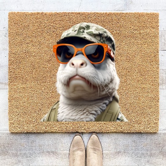 FUNNY Seal Coir Doormats