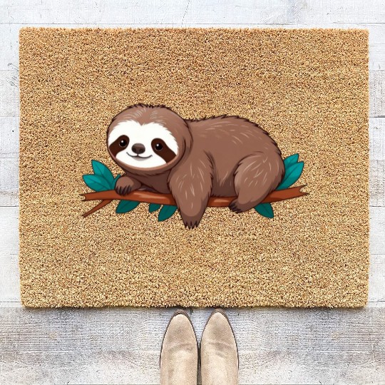Sloth Coir Doormats