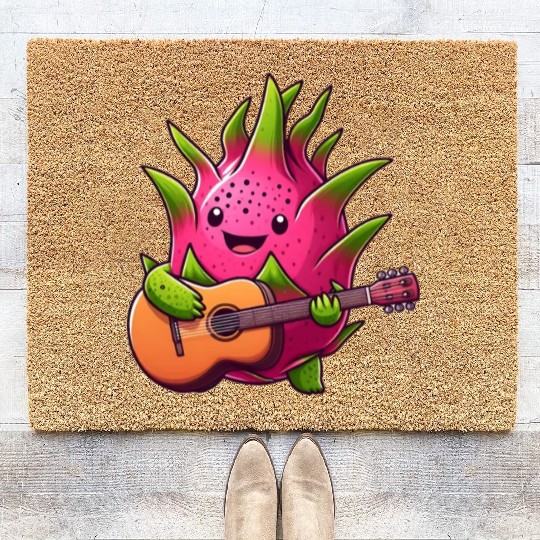 Dragon Fruit Jam: Playing the Guitar Coir Doormats