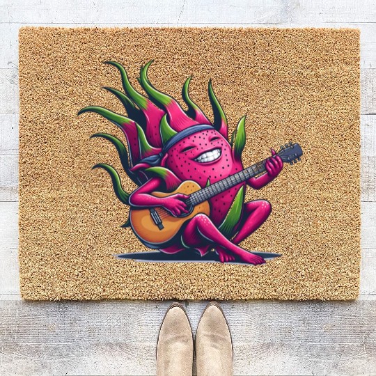 Dragon Fruit Jam: Playing the Guitar Coir Doormats