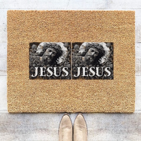 Reverent Religious Wraps Coir Doormats