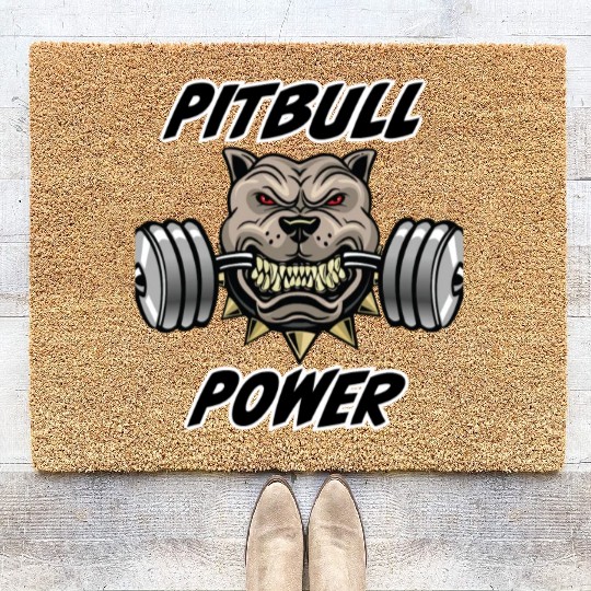 Pitbull Power Coir Doormats