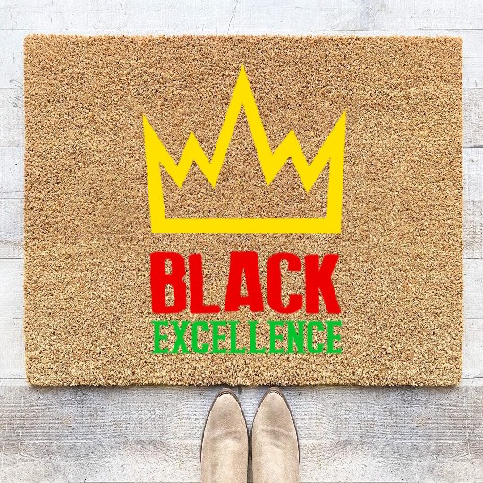 Black Excellence Coir Doormats
