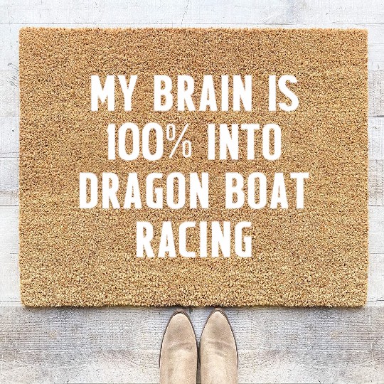 Dragon Boat Racing Hobby Boating Race Racer 212 Coir Doormats