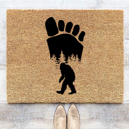 Bigfoot Legend Coir Doormats