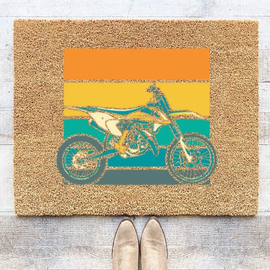Dirt Bike Mx Motocross Supermoto Coir Doormats