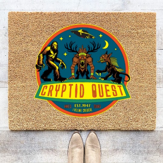 Cryptid Quest Coir Doormats