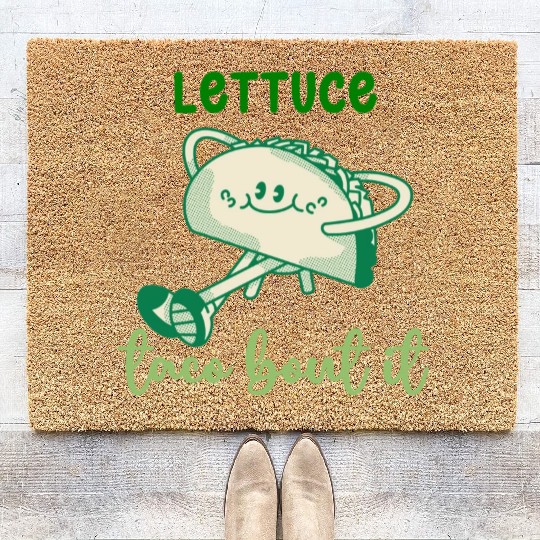 Lettuce Taco Bout It Coir Doormats