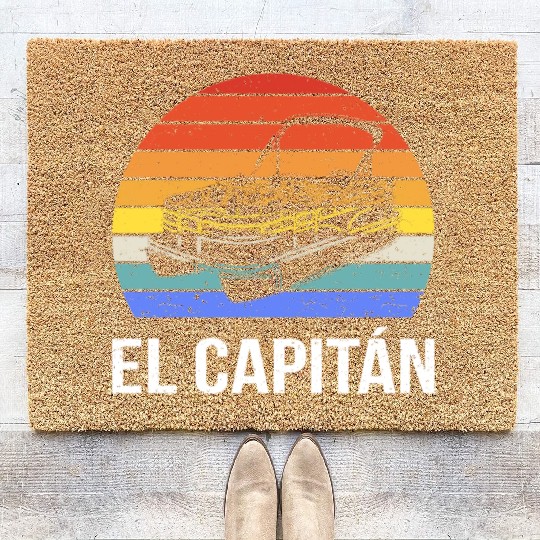 El Capitan Pontoon Boat I Coir Doormats