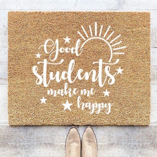 Teachers School College Teacher Coir Doormats