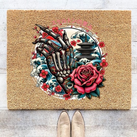Skeleton's Sakura Coir Doormats