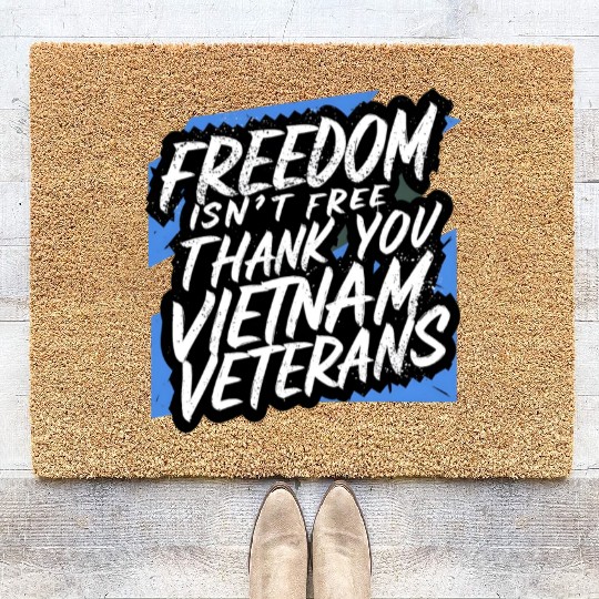 Gratitude Graffiti: Vector Coir Doormats Tribute to Vietnam