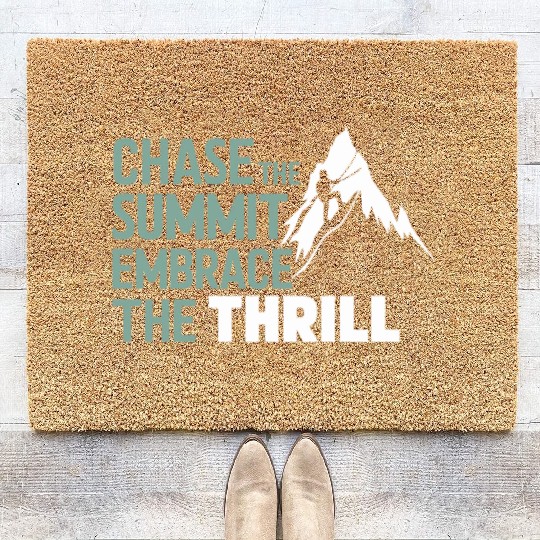 Rock Climbing outdoor adventure Bouldering Coir Doormats