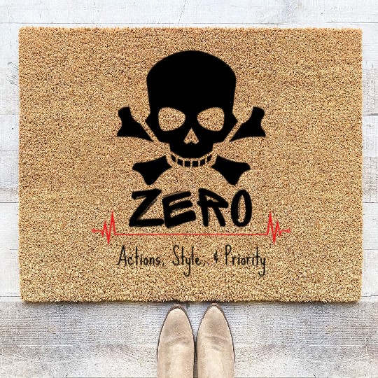 Zero Skateboard Coir Doormats