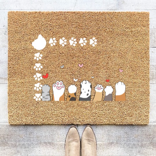 Meow Acc Coir Doormats
