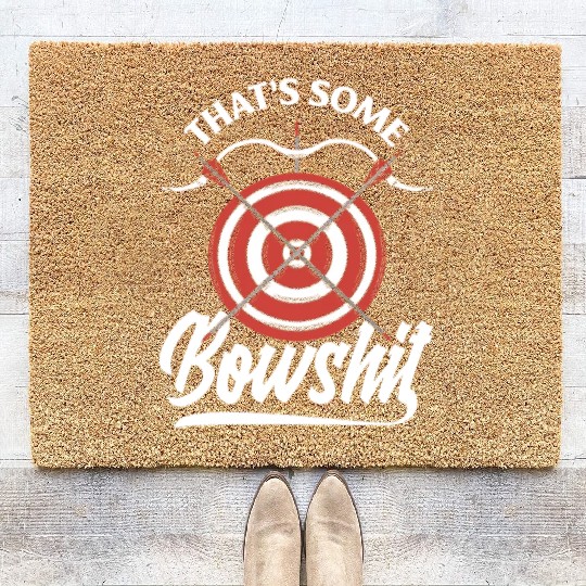 Archery Archery Pun Coir Doormats