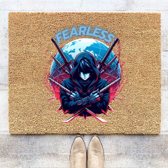 fearless assasin Coir Doormats