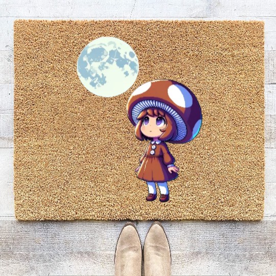 Moon Girl Coir Doormats