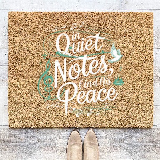 Prayer Songs Jesus Christ Religious Music Praise Coir Doormats