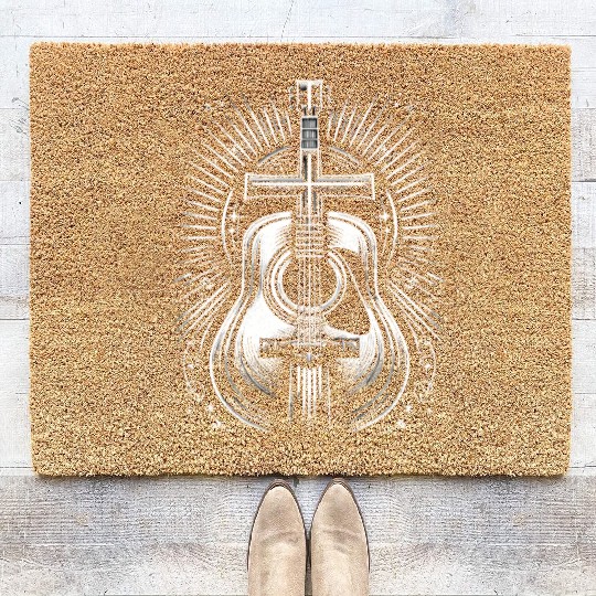 Prayer Songs Jesus Christ Religious Music Praise Coir Doormats