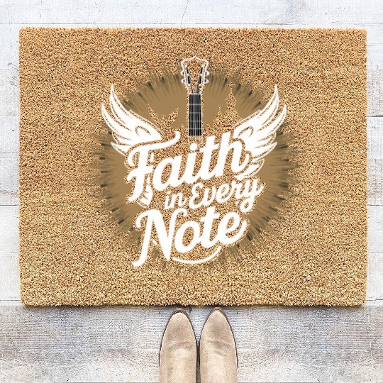 Prayer Songs Jesus Christ Religious Music Praise Coir Doormats