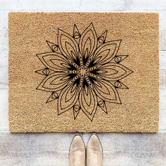 MANDALA 1 Coir Doormats