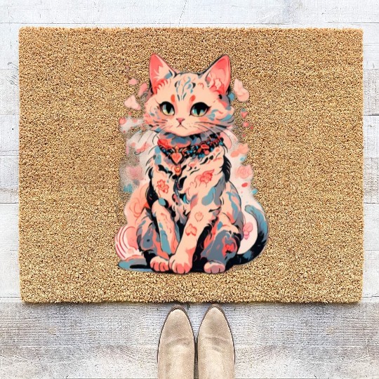 "Creative Minds Unite | Kat-Inspired Artist Coir Doormats fo