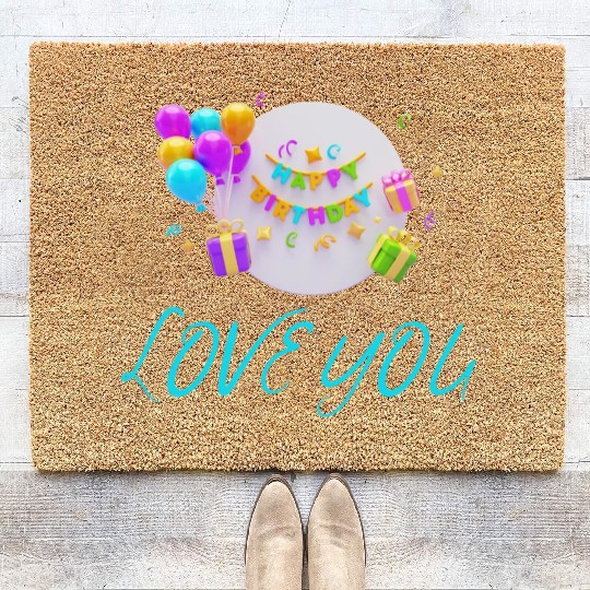 FAMILY - LOVE YOU Coir Doormats