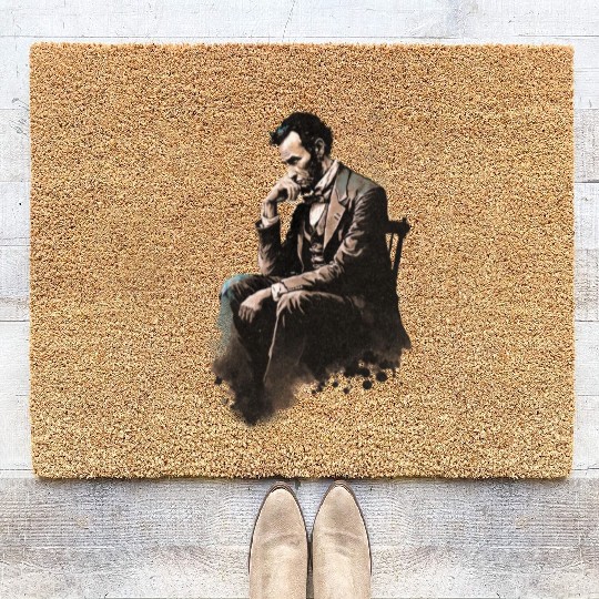 Abraham Lincoln - Iconic Tribute Collection Coir Doormats