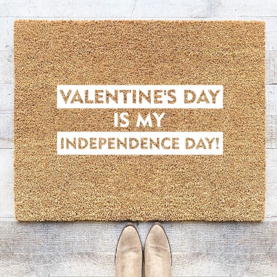 Single Alone Lonely Coir Doormats