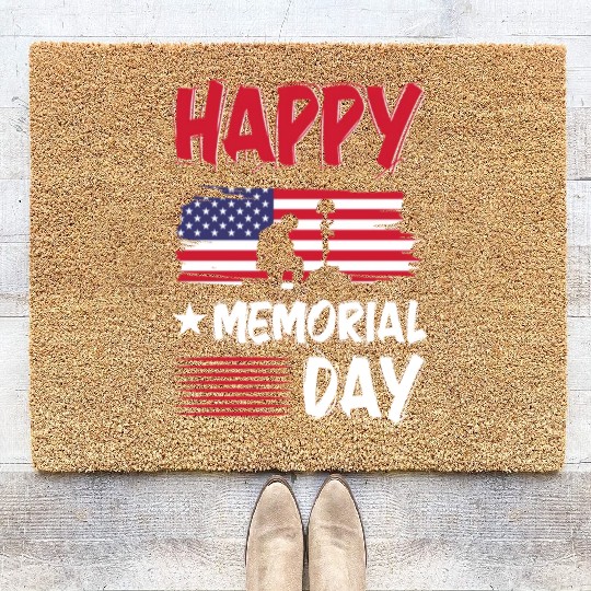 Memorial day Coir Doormats