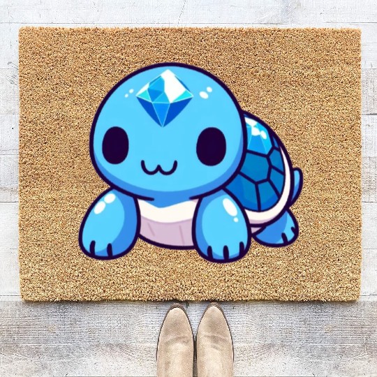 Sapphire Turtle Coir Doormats