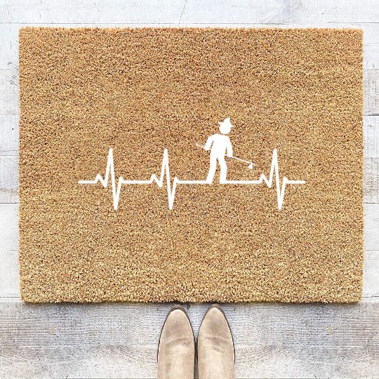 Farming Heartbeat Coir Doormats