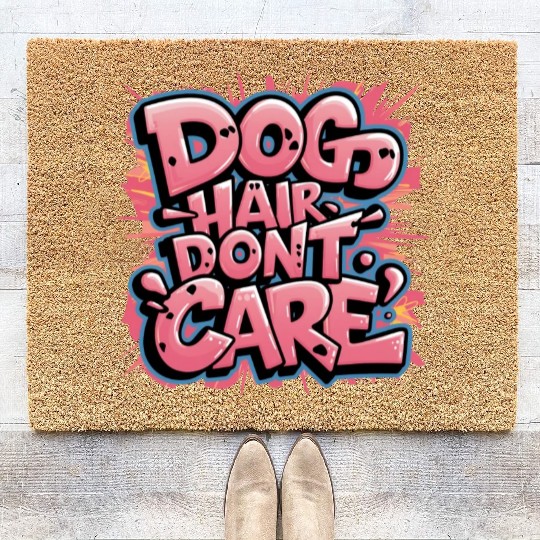 Dog Hair, Don't Care Coir Doormats