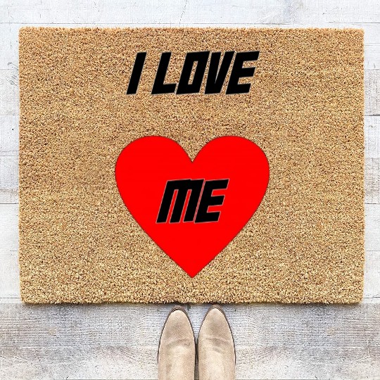 I Love me Coir Doormats