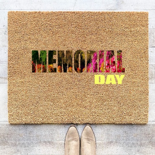 MEMORIAL DAY Coir Doormats