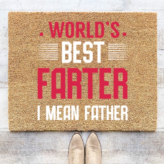Dad World Best Coir Doormats