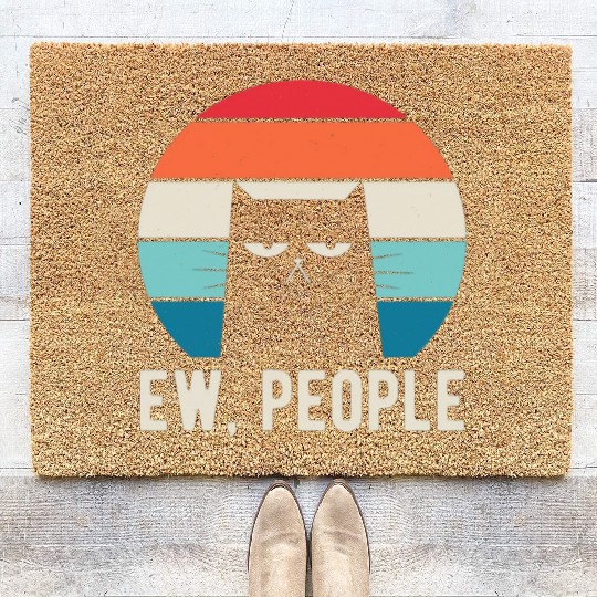 Ew People Funny Gifts Coir Doormats