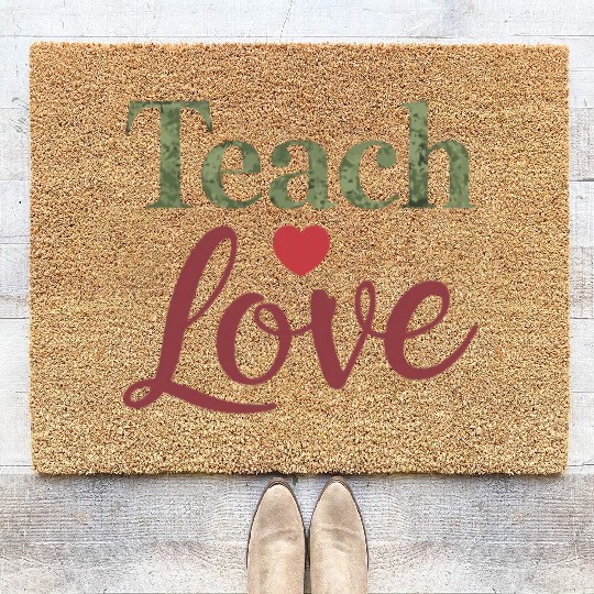 Special Education Teacher Sped Teacher Inclusion Coir Doormats