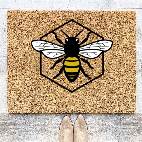 Beekeeper Bee Wasp Coir Doormats