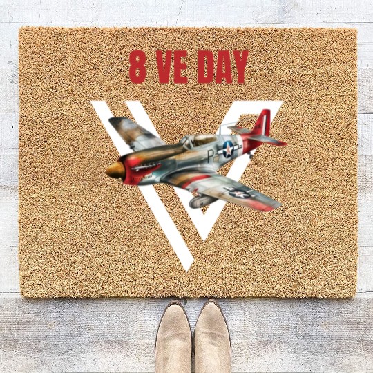 P15 Spitfire 8VE day Coir Doormats