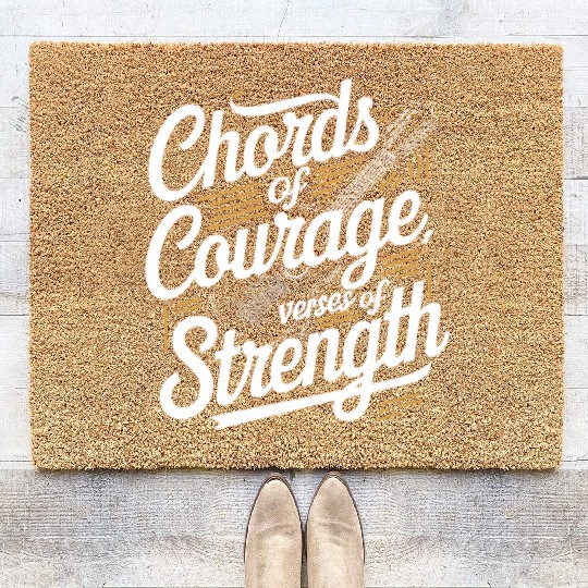 Prayer Songs Jesus Christ Religious Music Praise Coir Doormats