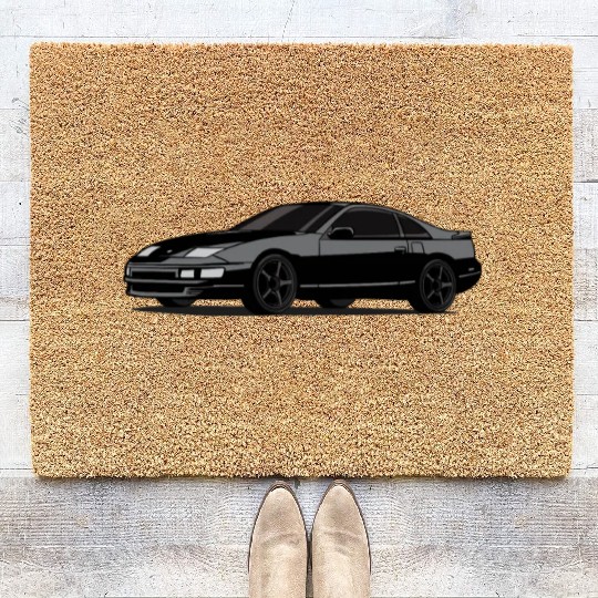 Fairlady Z 300zx Z32 Black Graphic Coir Doormats