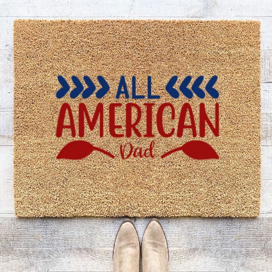 All American Dad Coir Doormats
