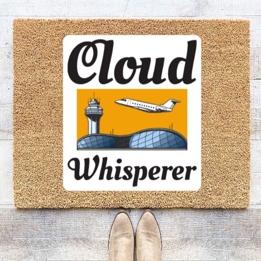 Air Traffic Controller ATC Aviation Humor Flight Coir Doormats
