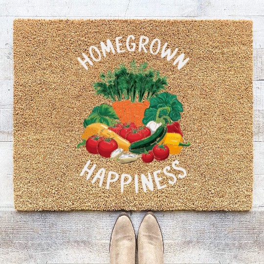 Farmers Market Farmer Agriculture Farming Food Coir Doormats