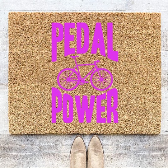 Cycopath PWR Cyclist Gravel MTB Funny Bike Coir Doormats